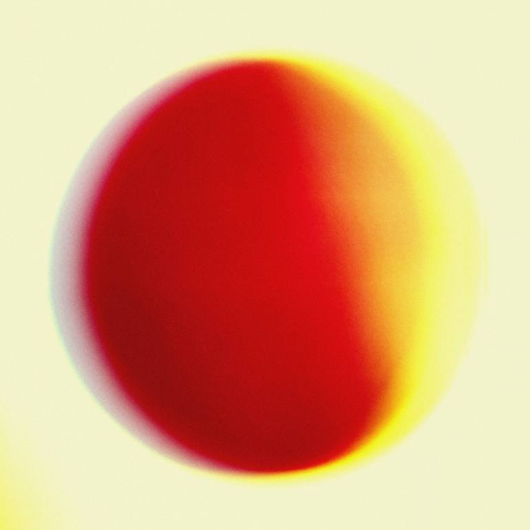 Red Sun - Limited Edition Of 5 Painting By Ilja Schnorr 