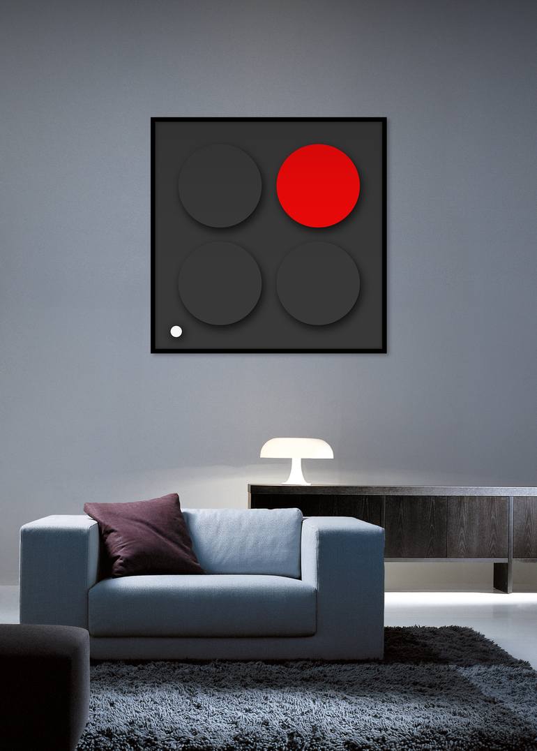 Original Abstract Geometric Digital by Ilja Schnorr