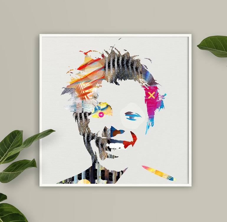 Original Portraiture Abstract Digital by Ilja Schnorr