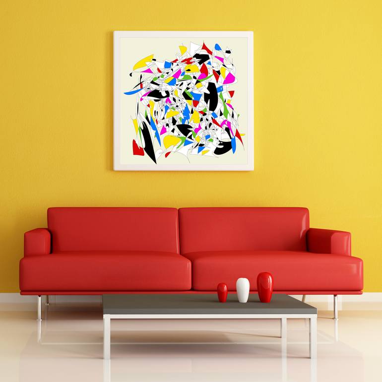 Original Modern Abstract Digital by Ilja Schnorr