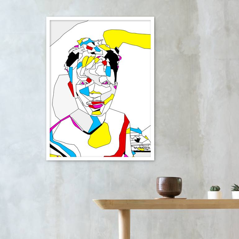 Original Portraiture Abstract Digital by Ilja Schnorr