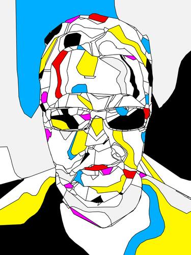 Print of Portraiture Abstract Digital by Ilja Schnorr