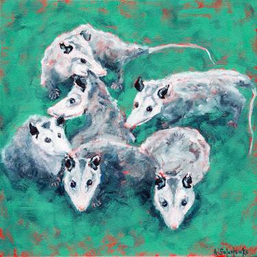 Original Animal Paintings by Anna Solovienko