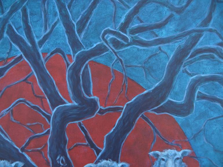 Original Art Nouveau Animal Painting by Anna Solovienko