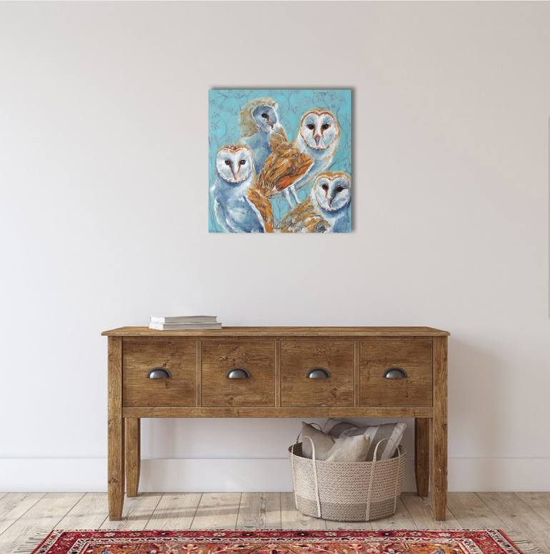 Original Contemporary Animal Painting by Anna Solovienko