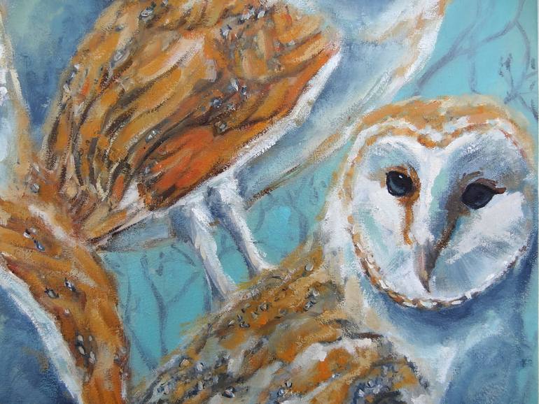 Original Contemporary Animal Painting by Anna Solovienko