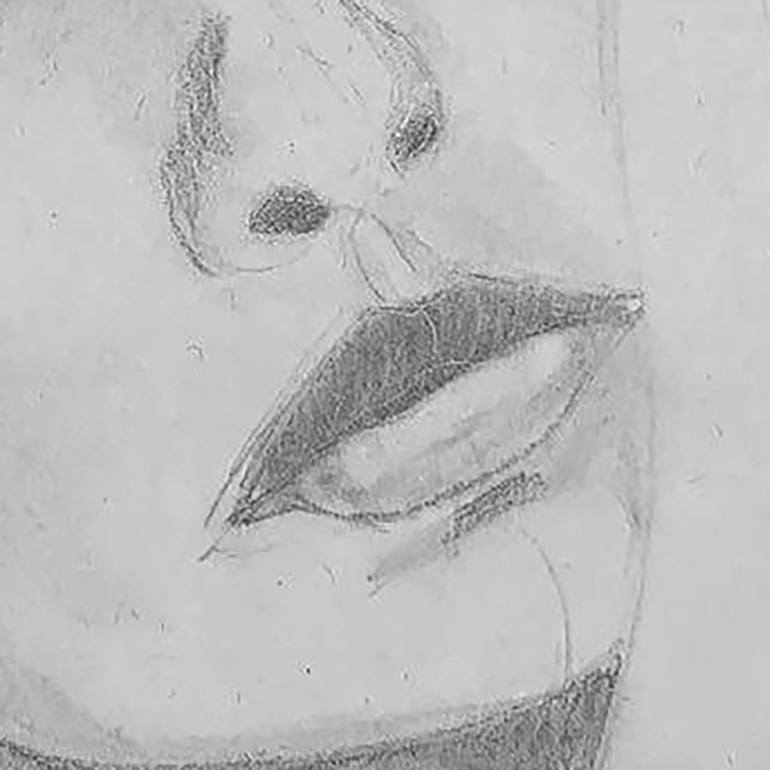 Original Other People Drawing by Andrea Sanguineti