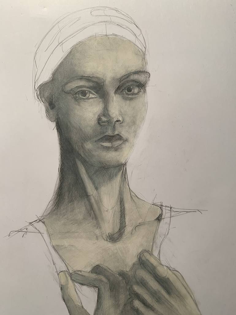 Lady 48 Painting by Andrea Sanguineti | Saatchi Art