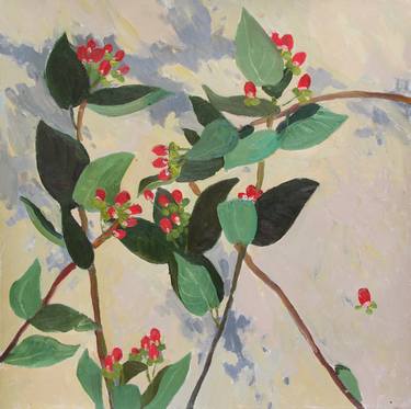 Print of Floral Paintings by Anna Gorodetskaya