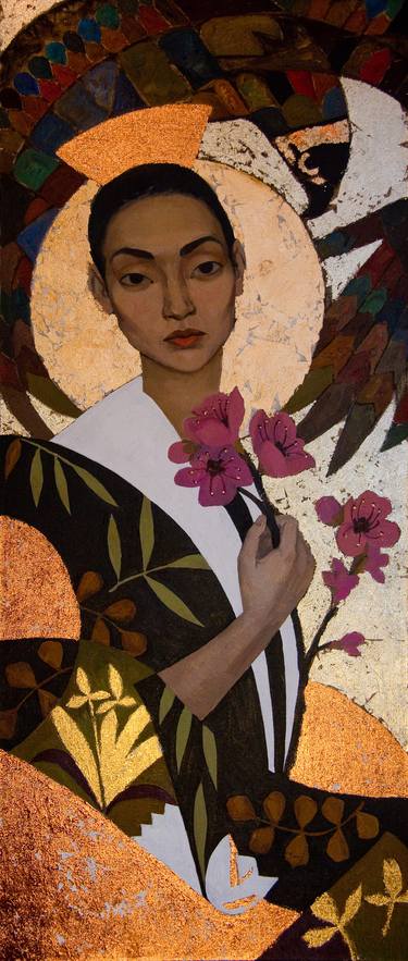 Print of Women Paintings by Anna Gorodetskaya