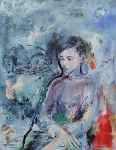 Print of Kids Paintings by Evgenia Poberezhna