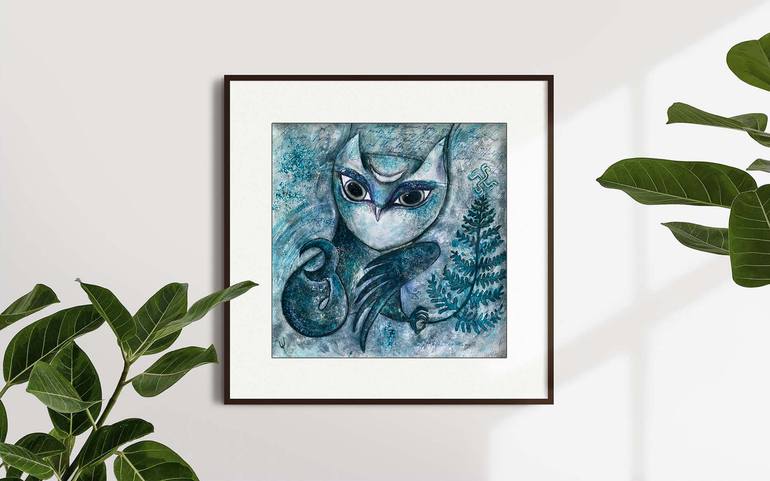 Original Figurative Fantasy Painting by Barbara Orsolini