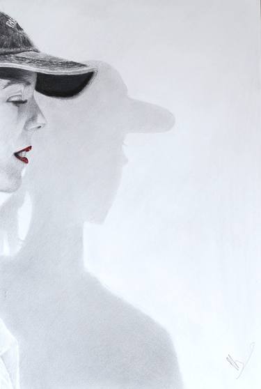 Original Realism People Drawings by Christina Diamond