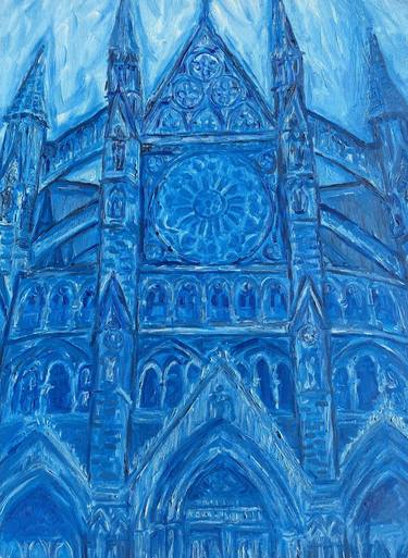 Westminster Abbey in Blue thumb
