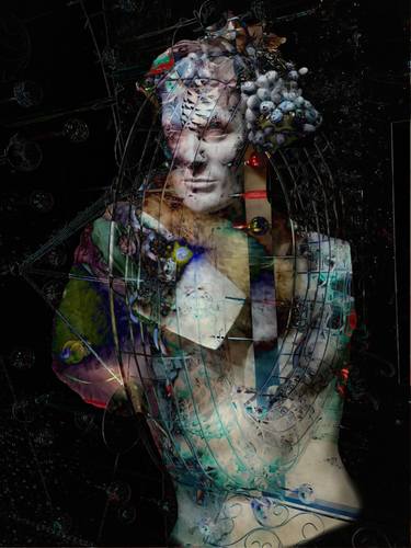 Original Figurative Abstract Mixed Media by Sanja Matkovic