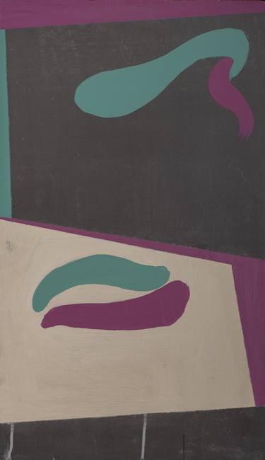 Original Conceptual Abstract Painting by Manuel Cebrian