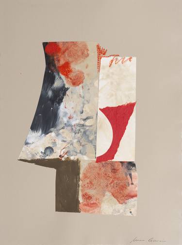 Original Abstract Collage by Manuel Cebrian