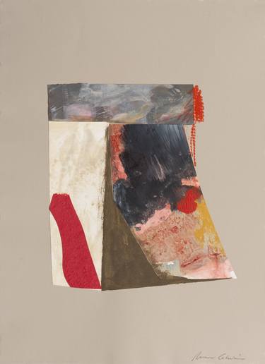 Print of Abstract Collage by Manuel Cebrian