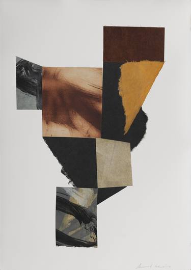 Print of Abstract Collage by Manuel Cebrian