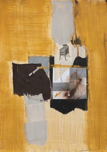 Print of Abstract Collage by Manuel Cebrian