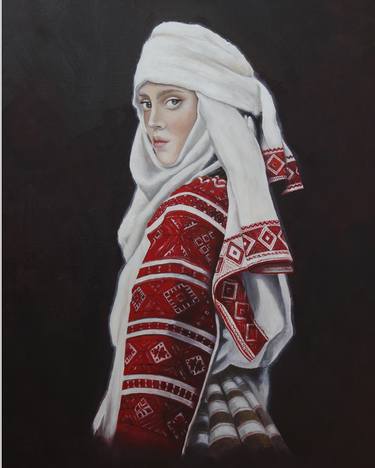 Print of Women Paintings by Gelani Tsoloev