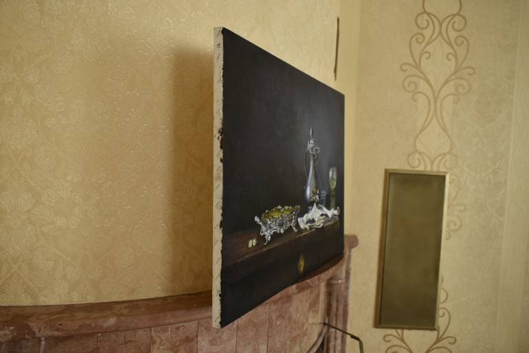 Original Street Art Still Life Painting by Alex Bond