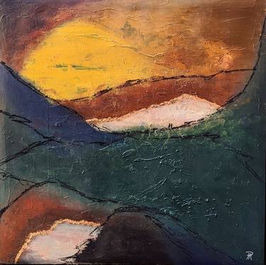 Print of Abstract Expressionism Landscape Paintings by Jordan Plotnek