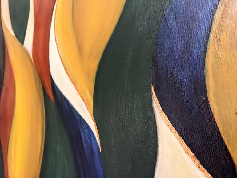 Original Abstract Expressionism Abstract Painting by Jordan Plotnek