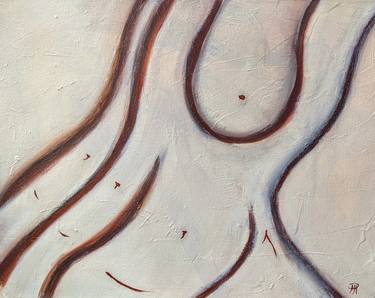 Print of Abstract Expressionism Nude Paintings by Jordan Plotnek