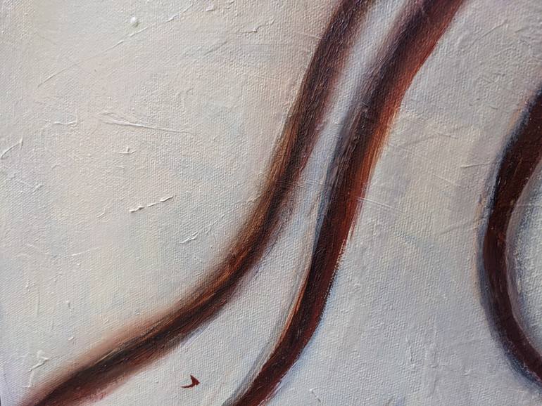 Original Abstract Expressionism Nude Painting by Jordan Plotnek