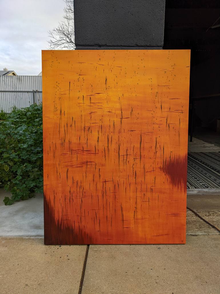 Original Abstract Expressionism Abstract Painting by Jordan Plotnek