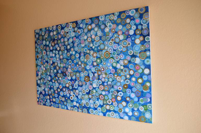 Original Abstract Expressionism Abstract Painting by Marianna Sigov