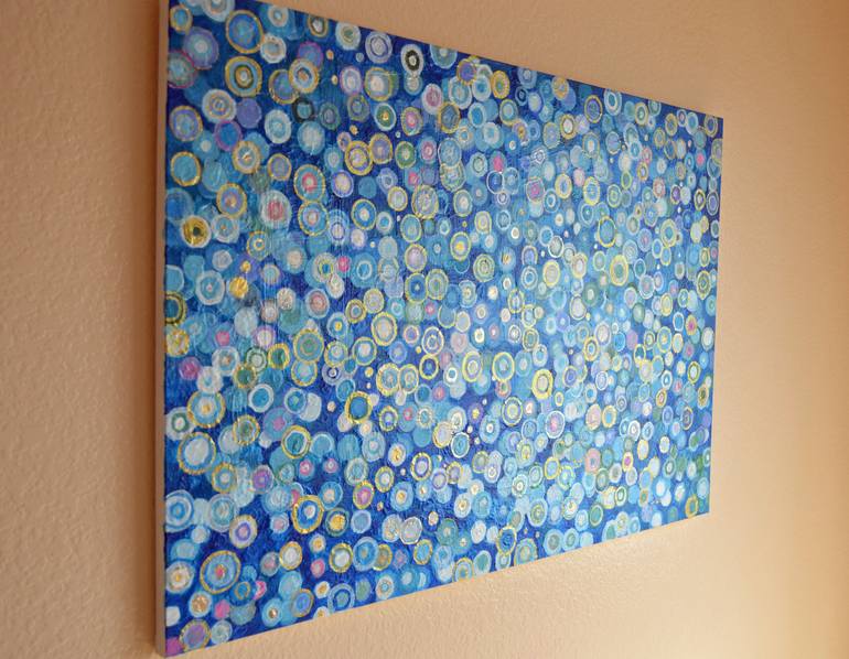 Original Abstract Expressionism Abstract Painting by Marianna Sigov