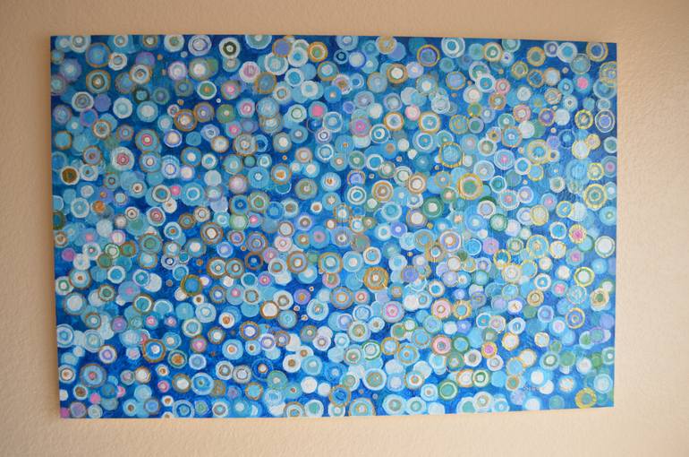 Original Abstract Expressionism Abstract Painting by Marianna Sigov