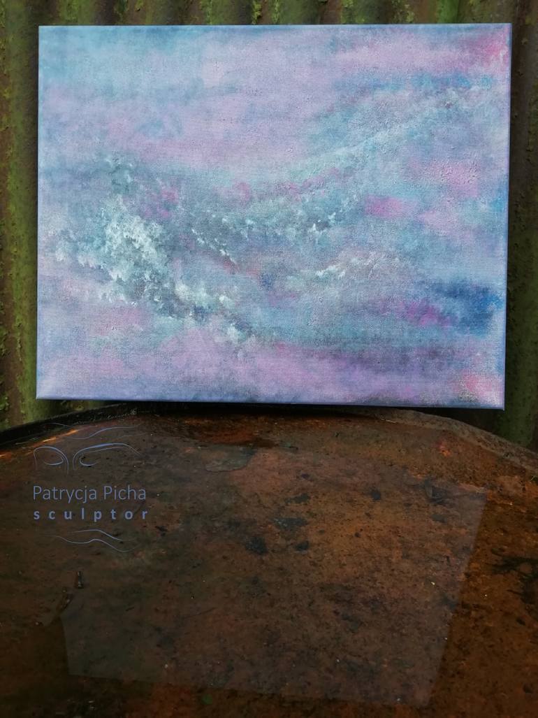 Original Abstract Expressionism Abstract Painting by Patrycja Picha