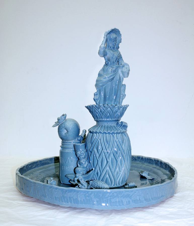 Original Fine Art Still Life Sculpture by Jennifer Rogers