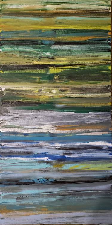 Original Abstract Painting by Donald Lowe