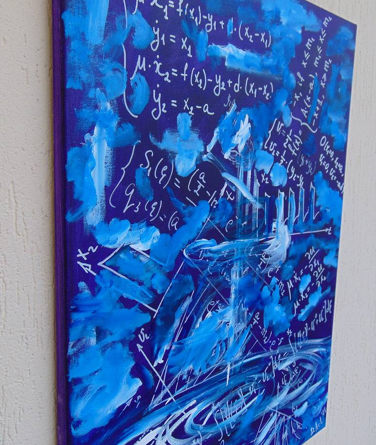 Original Symbols Abstract Painting by Dmitry Artyukhin