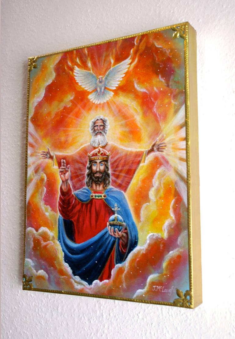 Original Illustration Religion Painting by Jenny Mclaughlin