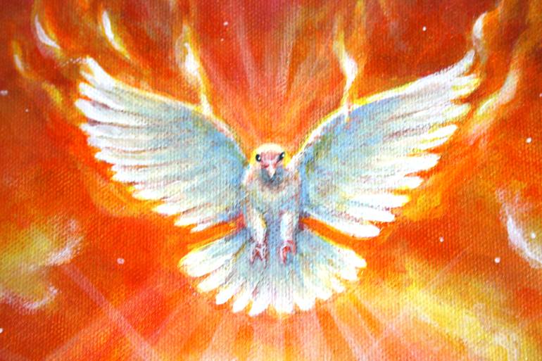 Original Illustration Religion Painting by Jenny Mclaughlin