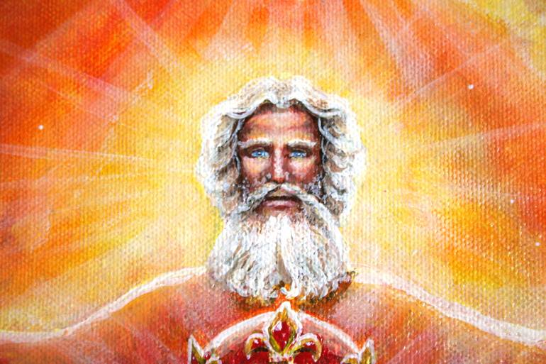 Original Illustration Religion Painting by Jenny Mclaughlin