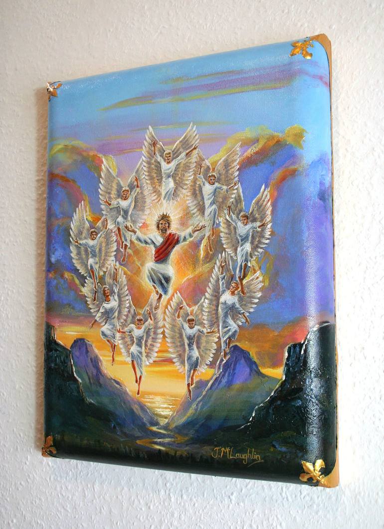 Original Religious Painting by Jenny McLaughlin