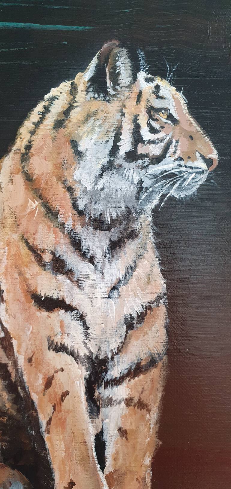 Original Contemporary Animal Painting by Satu Laurel