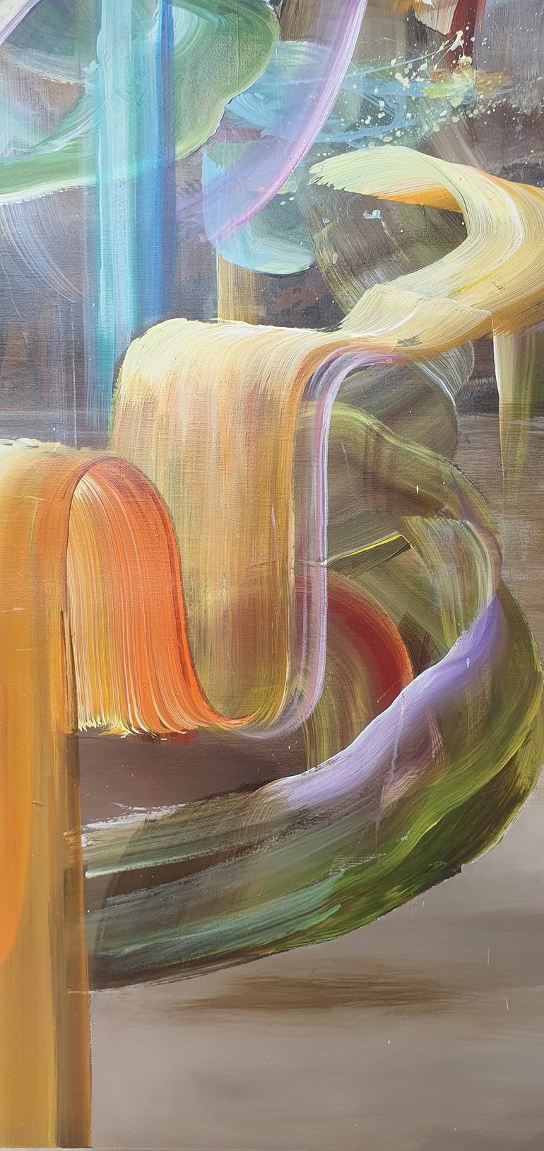 Original Contemporary Landscape Painting by Satu Laurel