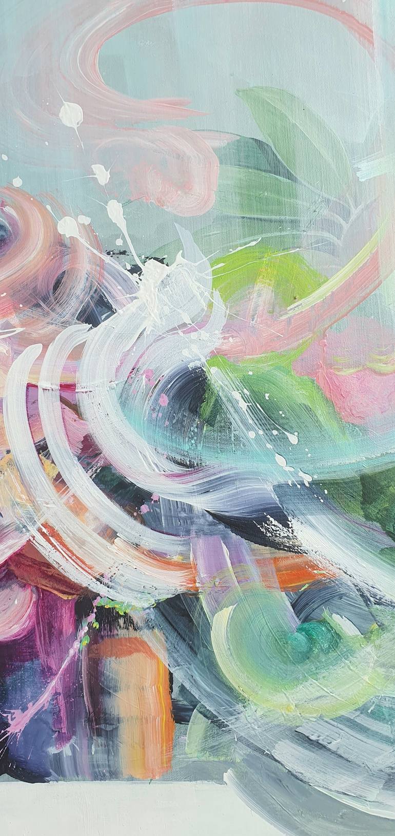 Original Contemporary Landscape Painting by Satu Laurel