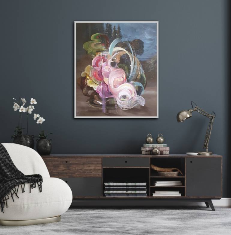 Original Contemporary Abstract Painting by Satu Laurel