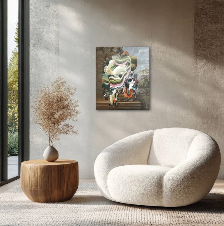 Original Contemporary Abstract Painting by Satu Laurel