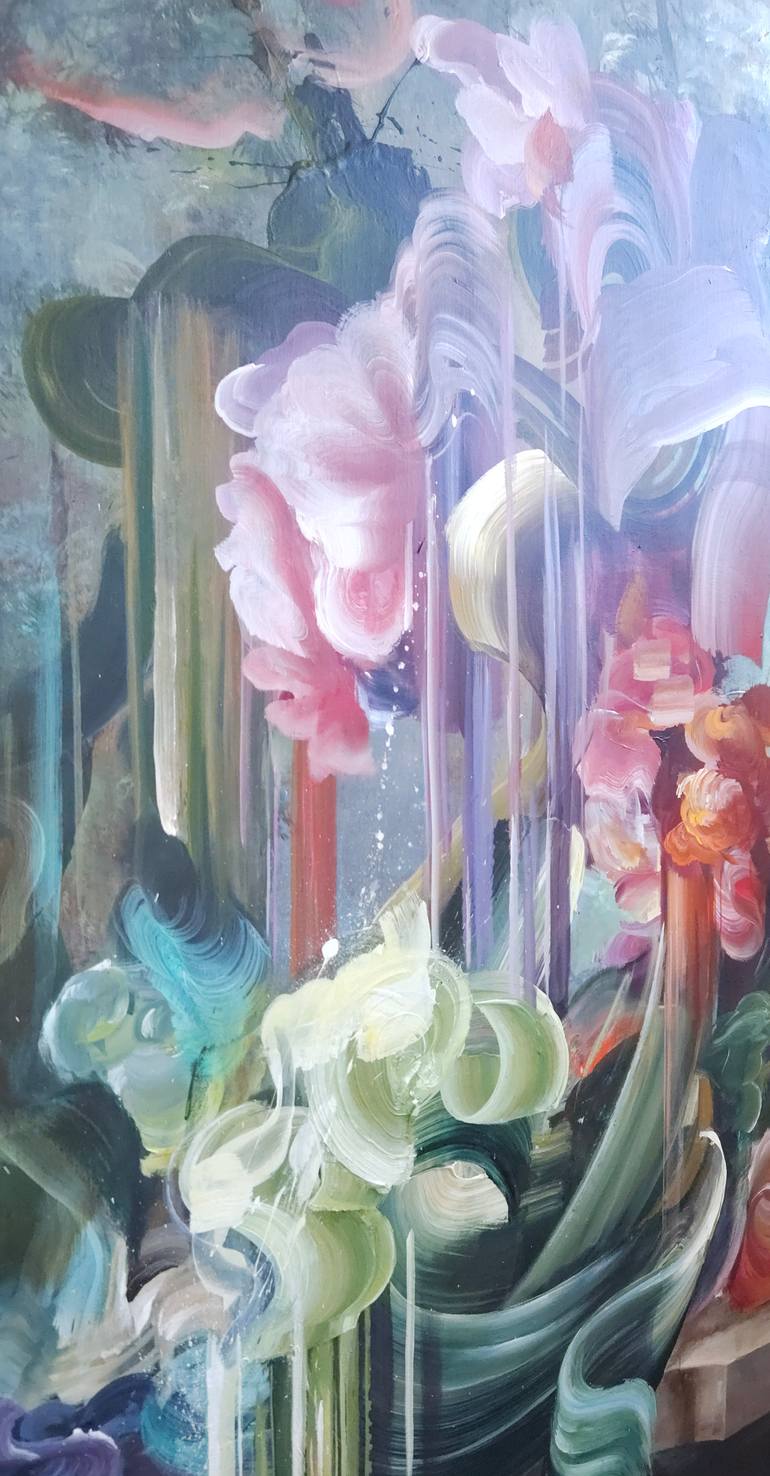 Original Contemporary Abstract Painting by Satu Laurel