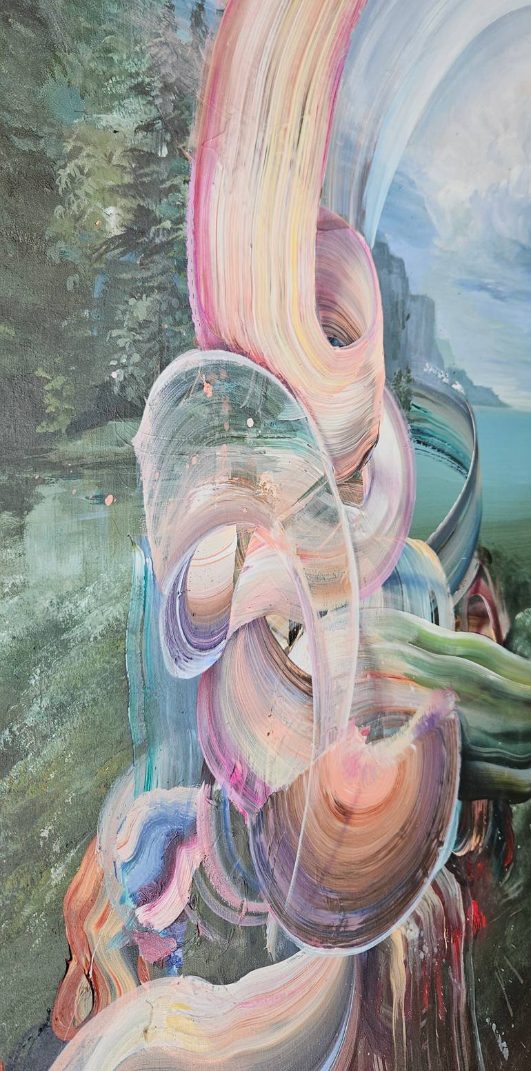 Original Contemporary Abstract Painting by Satu Laurel