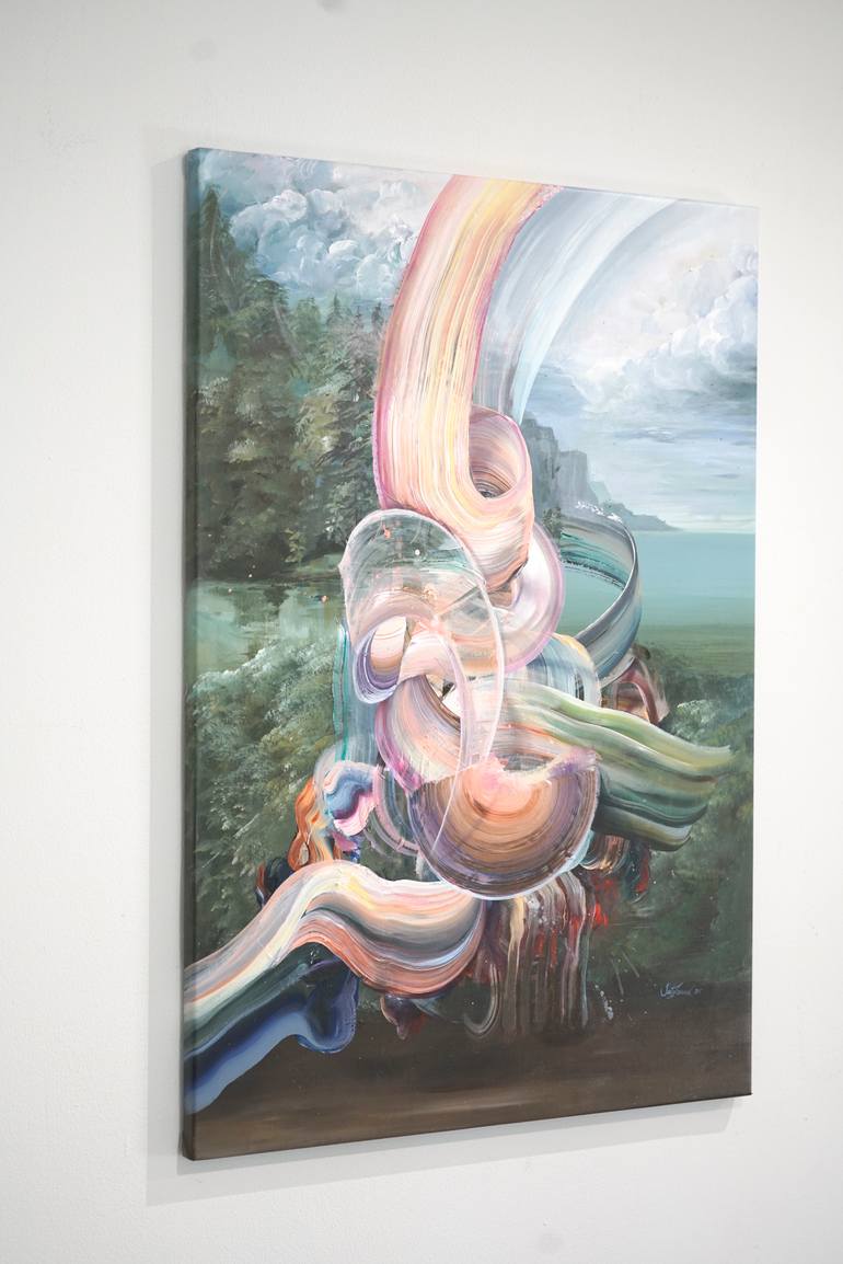 Original Contemporary Abstract Painting by Satu Laurel